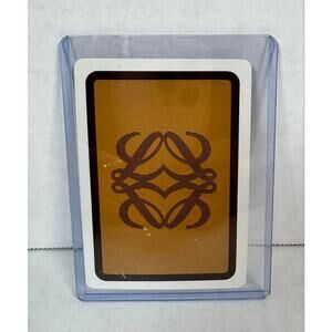 Loewe Playing Card 5 of Diamonds Collectible Designer Fashion Card